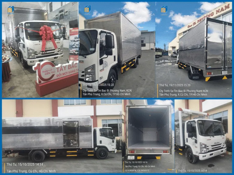 Đội xe vận chuyển hùng hậu đảm bảo chuỗi cung ứng không đứt gãy