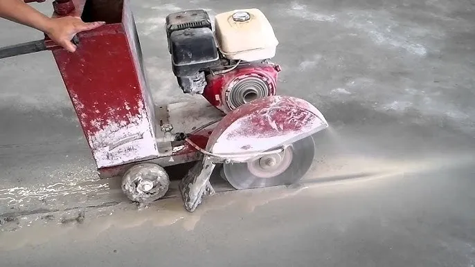 Thi công khe co giãn đường bê tông