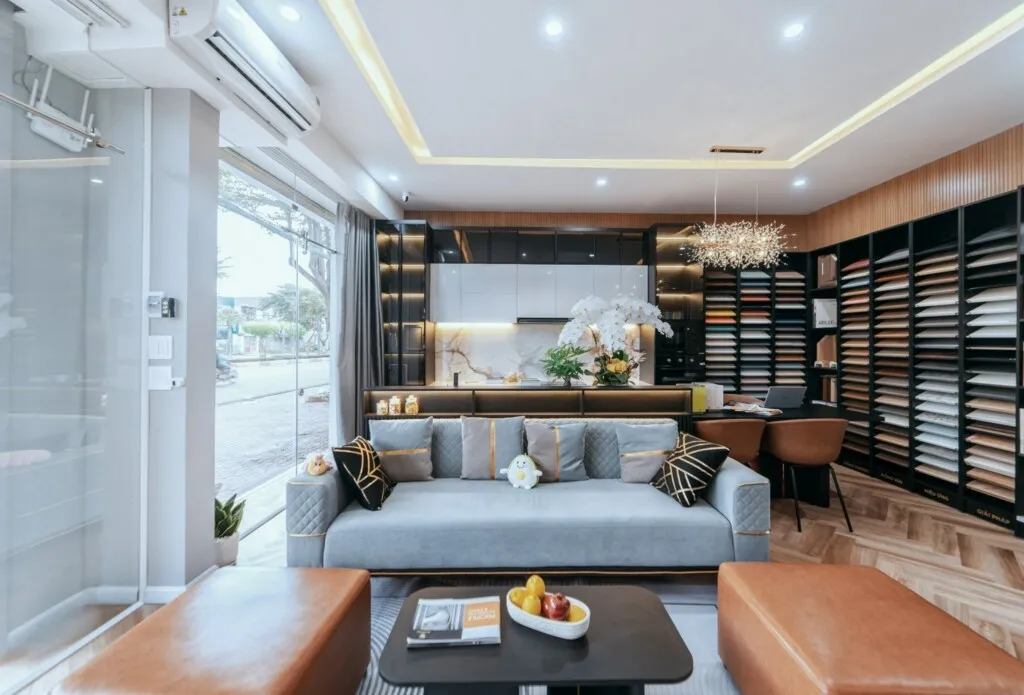 Showroom của công ty thi công nội thất nhà ở Vũng Tàu - GoldenHome