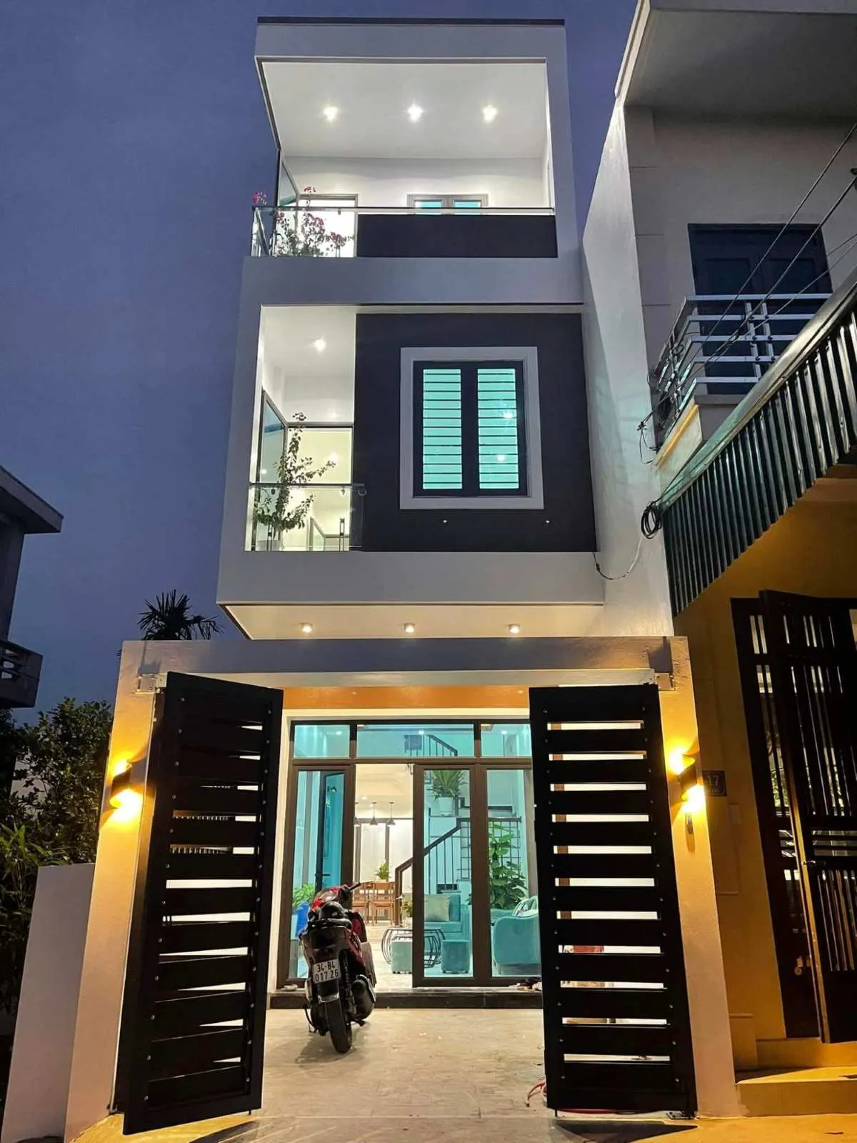 Đơn giá xây dựng trọn gói nhà 1 trệt 2 lầu 4x12