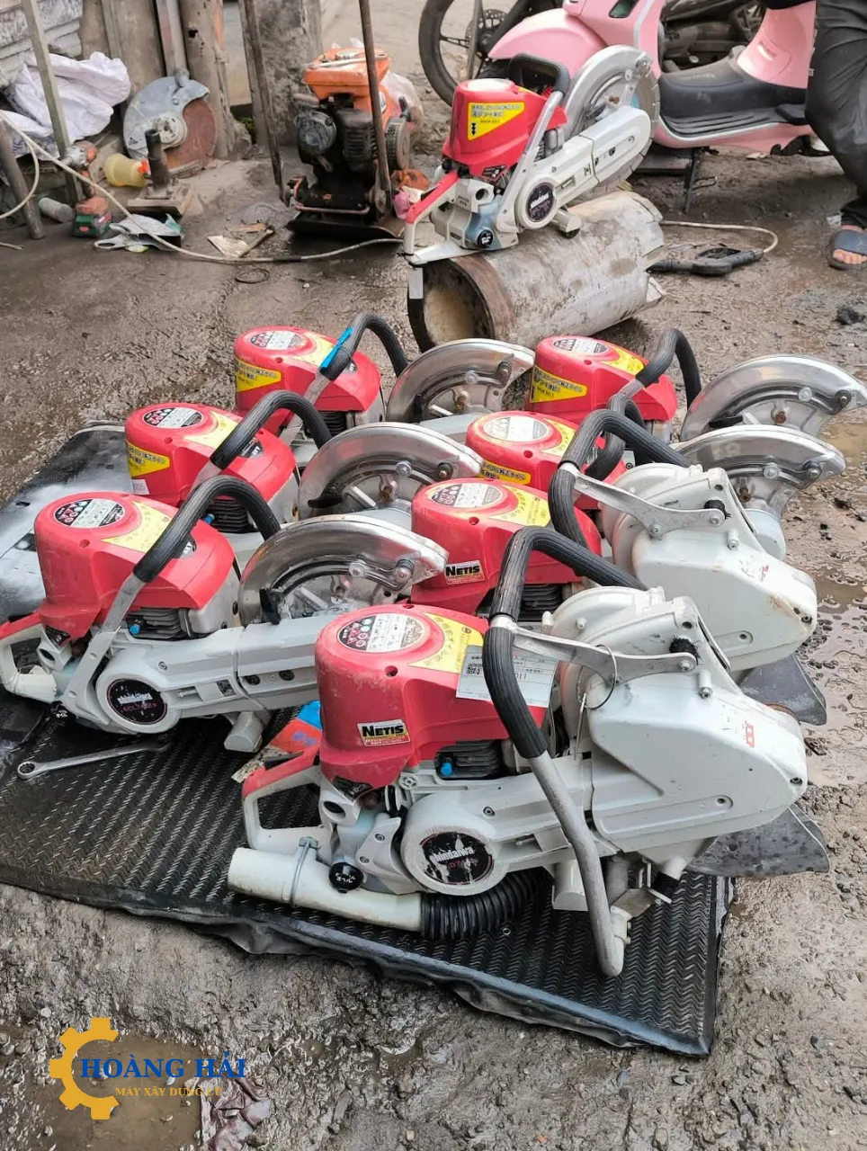 Máy cắt bê tông Nhật bãi Shindaiwa EC7412S chất lượng cao