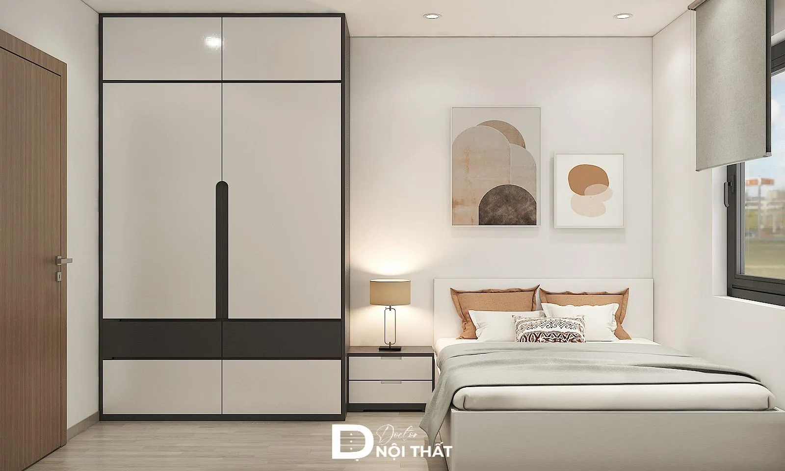 Thiết kế nội thất chung cư 45m2