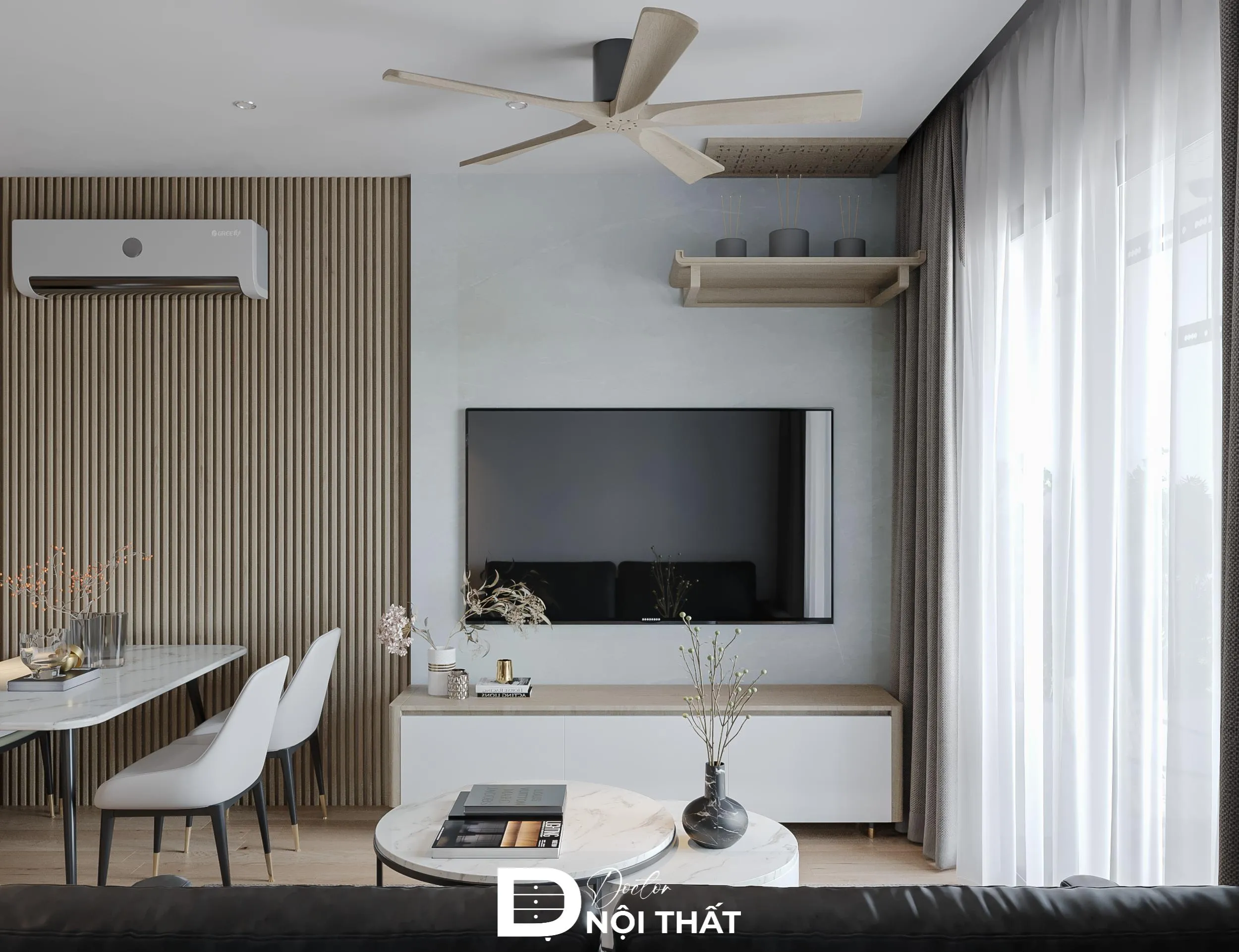 Thiết kế nội thất chung cư 45m2