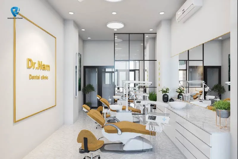 Thiet ke phong kham nha khoa Dr.Nam (Nguồn ảnh: Radon Việt Nam)