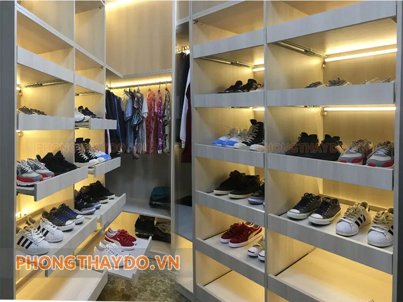 PHÒNG ĐỂ GIÀY ĐÉP ĐẸP