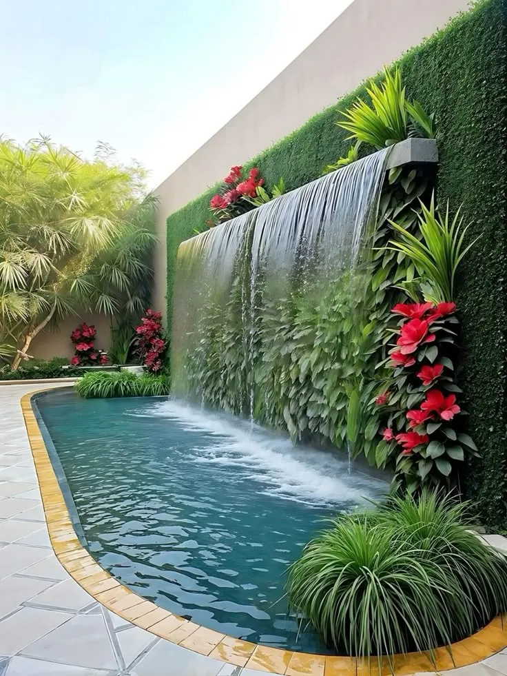 Thiết kế sân vườn - Vườn thẳng đứng và tường xanh