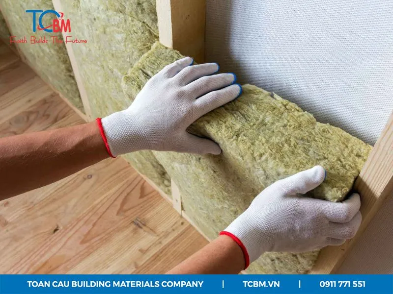 Bông khoáng (Rockwool)