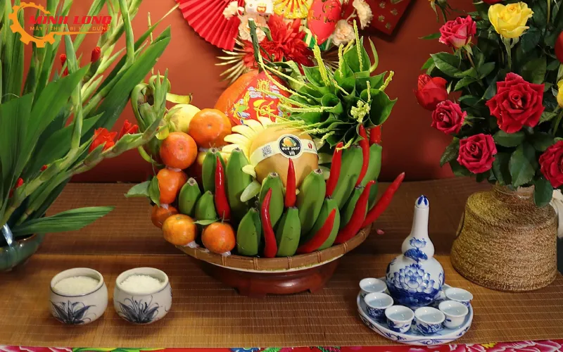 Chuẩn bị hoa quả cúng động thổ chu đáo góp phần mang lại sự may mắn