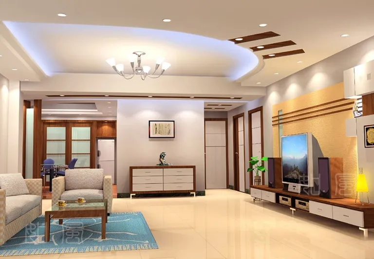 Mẫu trần thạch cao đơn giản