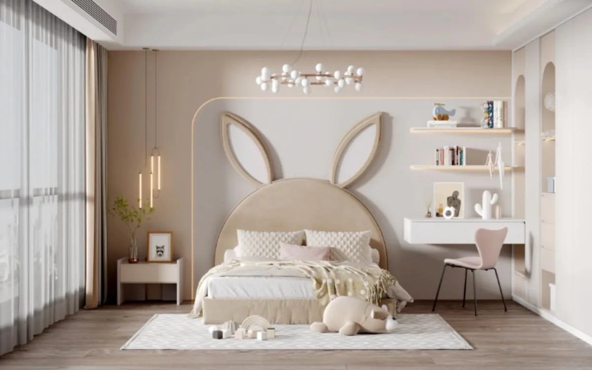 trang trí phòng ngủ đẹp cho con gái