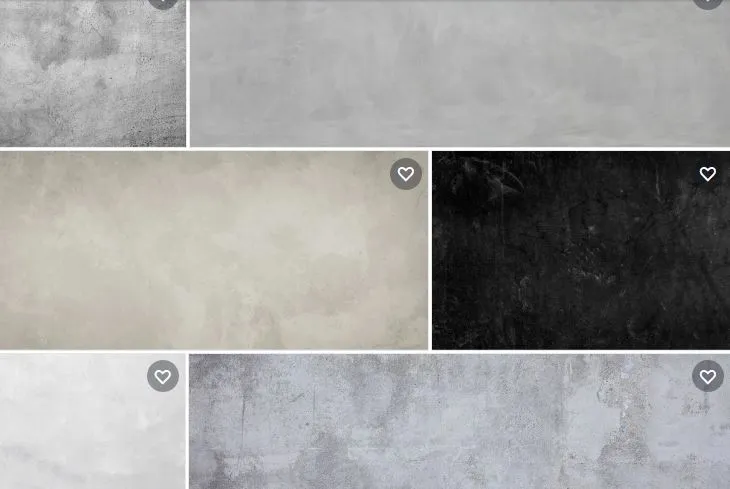 Tranh giấy dán tường giả xi măng với hàng nghìn mẫu