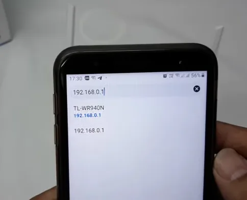 Truy cập trang cài đặt re.tenda.cn