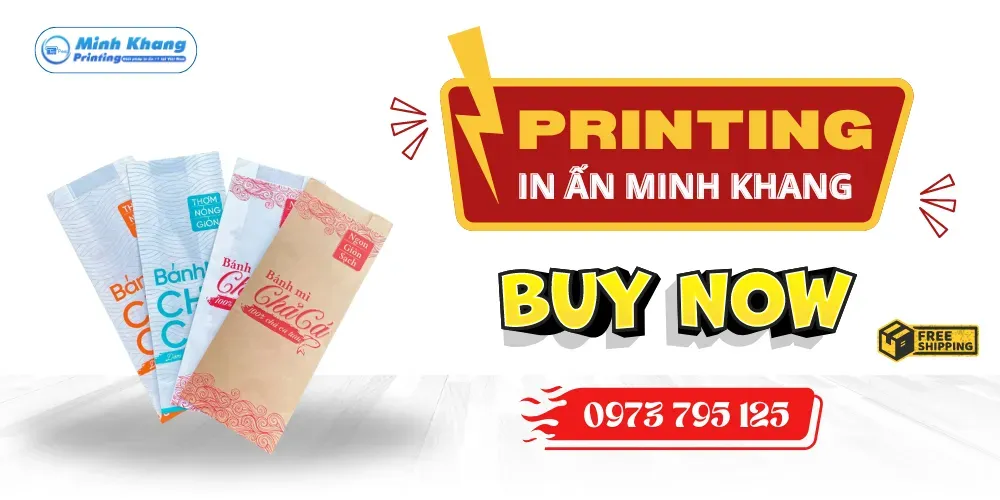 Túi giấy đựng bánh mì đẹp