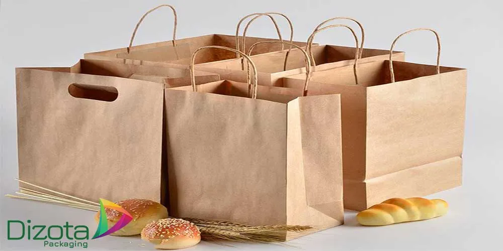 Túi giấy xi măng gói hàng thực phẩm