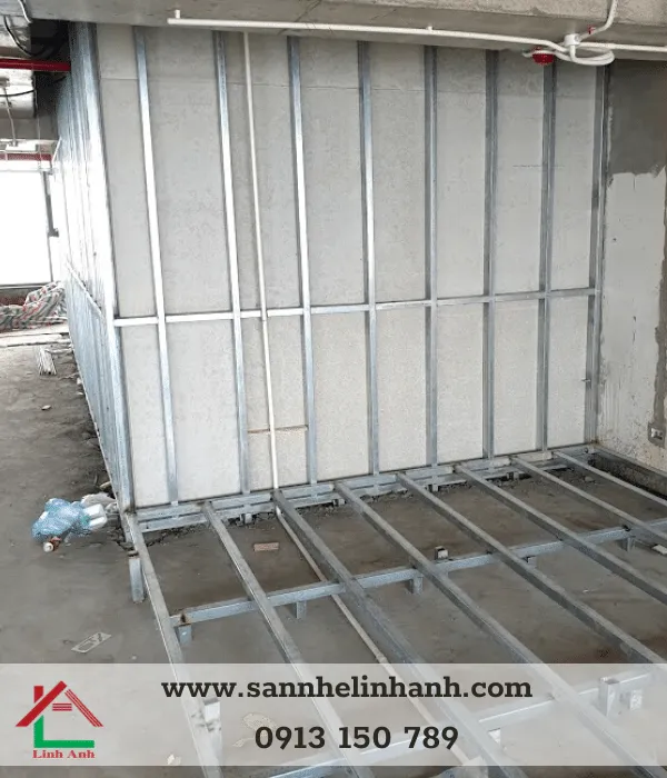 vách ngăn phòng tấm cemboard
