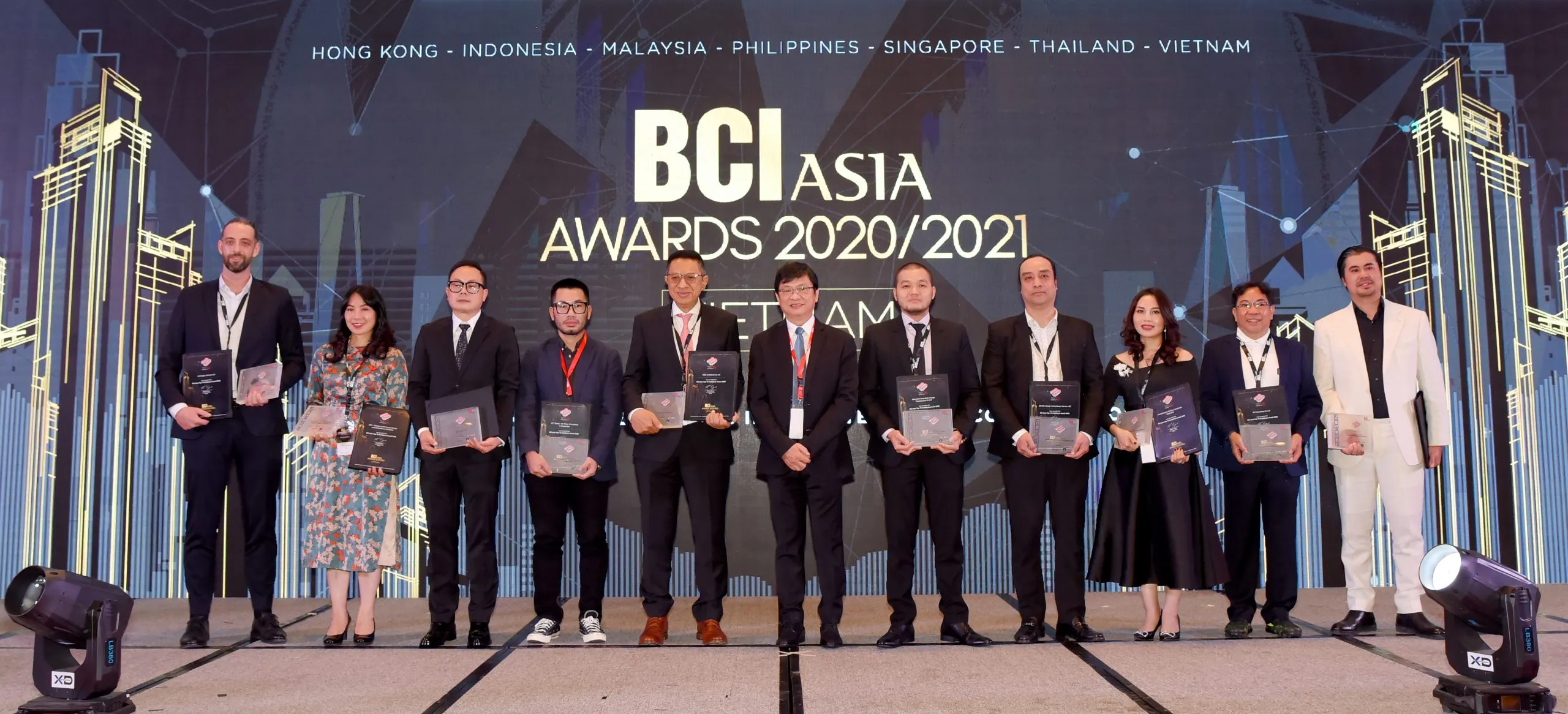 BCI Asia Award là giải thưởng thường niên, quy tụ sự tham gia của các đơn vị hàng đầu trong ngành kiến trúc và xây dựng