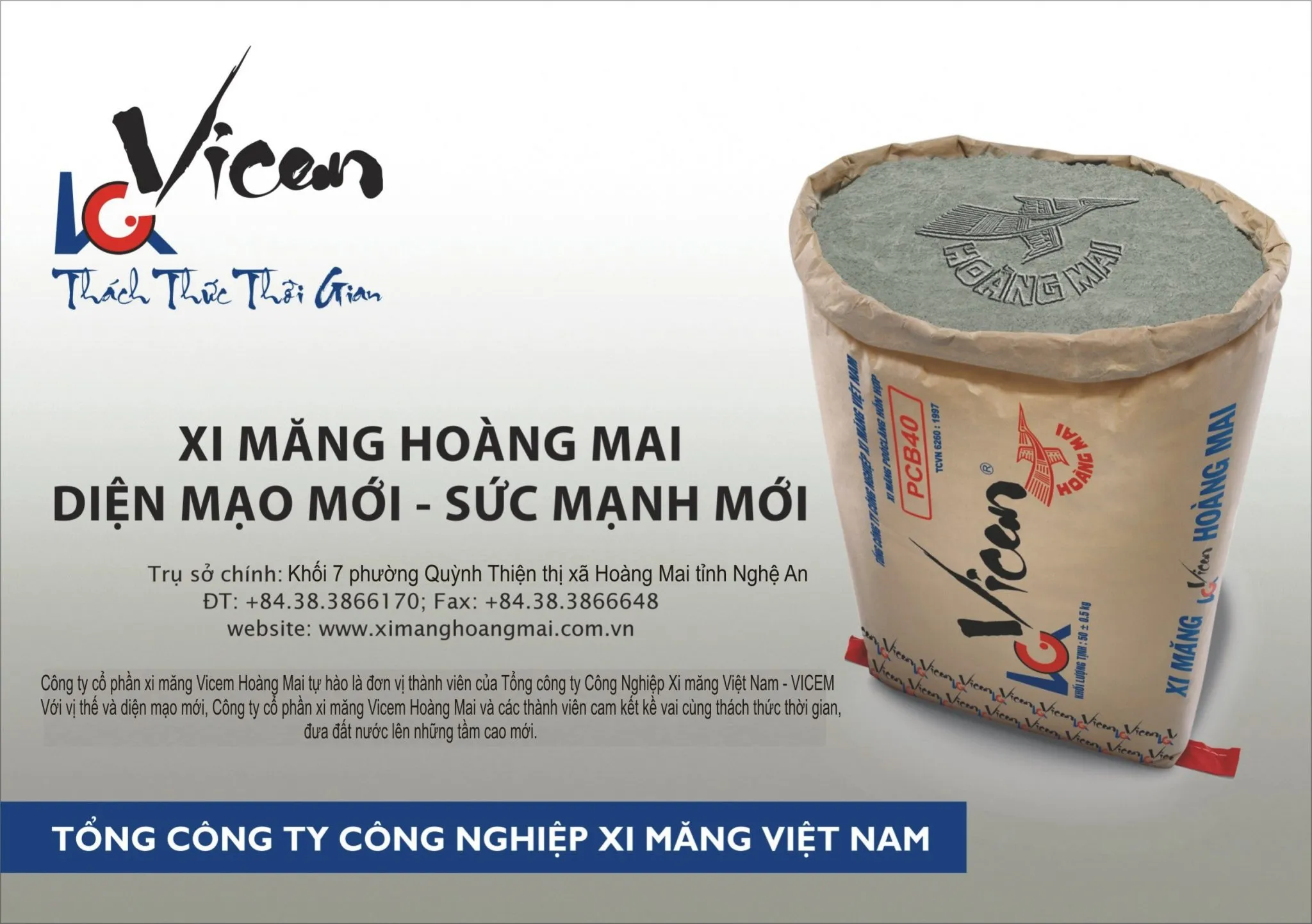 Xi măng Vicem Hoàng Mai