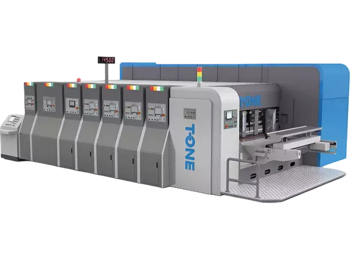 Cận cảnh máy in Flexo 6 màu hiện đại nhất hiện nay
