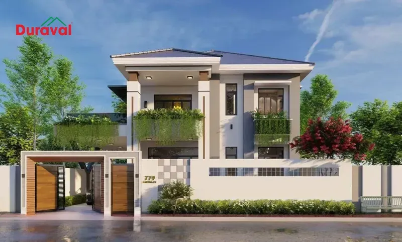 Nhà 1 trệt 1 lầu mái nhật 500 triệu