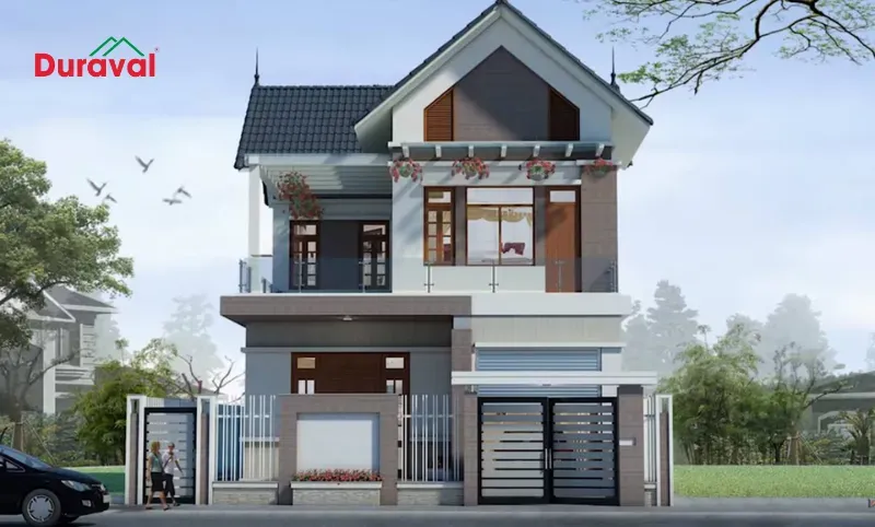 Nhà 1 trệt 1 lầu 500 triệu 3 phòng ngủ