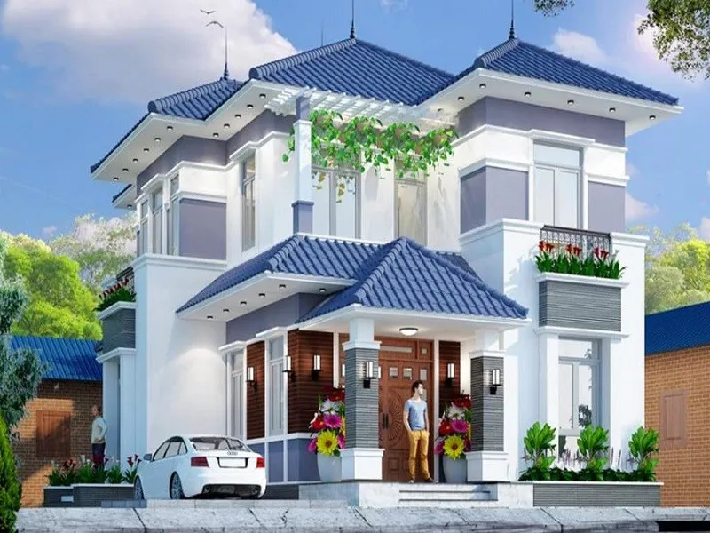 xây nhà 2 tầng 40m2 hết bao nhiêu tiền