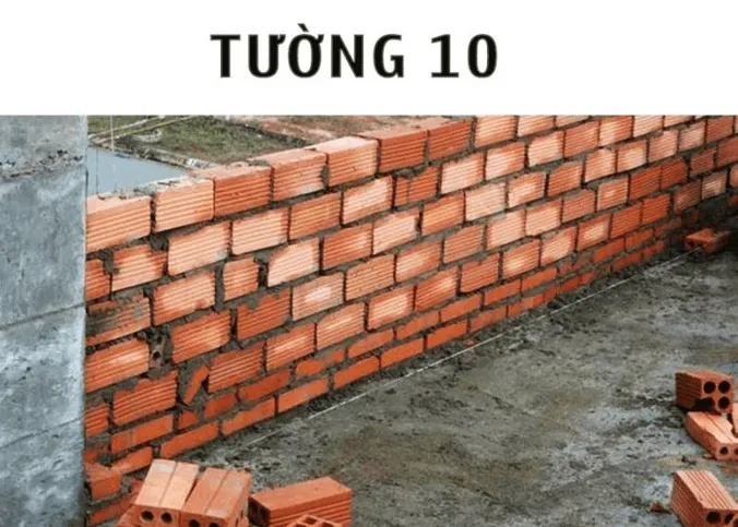 Phân tích chi phí vật tư và nhân công xây trát 1m2 tường