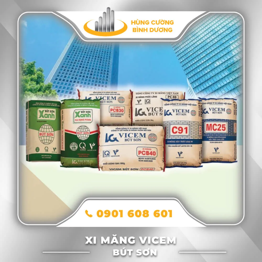 Thông tin tổng quan về các dòng sản phẩm xi măng Bút Sơn chất lượng cao trên thị trường