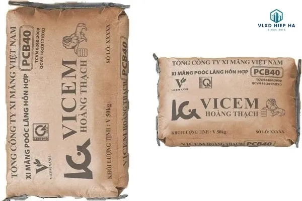 Xi măng Hoàng Thạch PCB40 bao 50kg