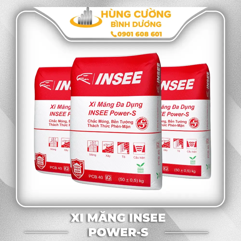 Xi măng Insee Power-S công nghệ nano cho kết cấu siêu bền