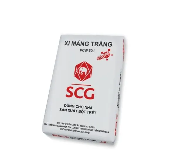 Dòng xi măng trắng cao cấp bên cạnh bảng giá xi măng bỉm sơn ngày hôm nay