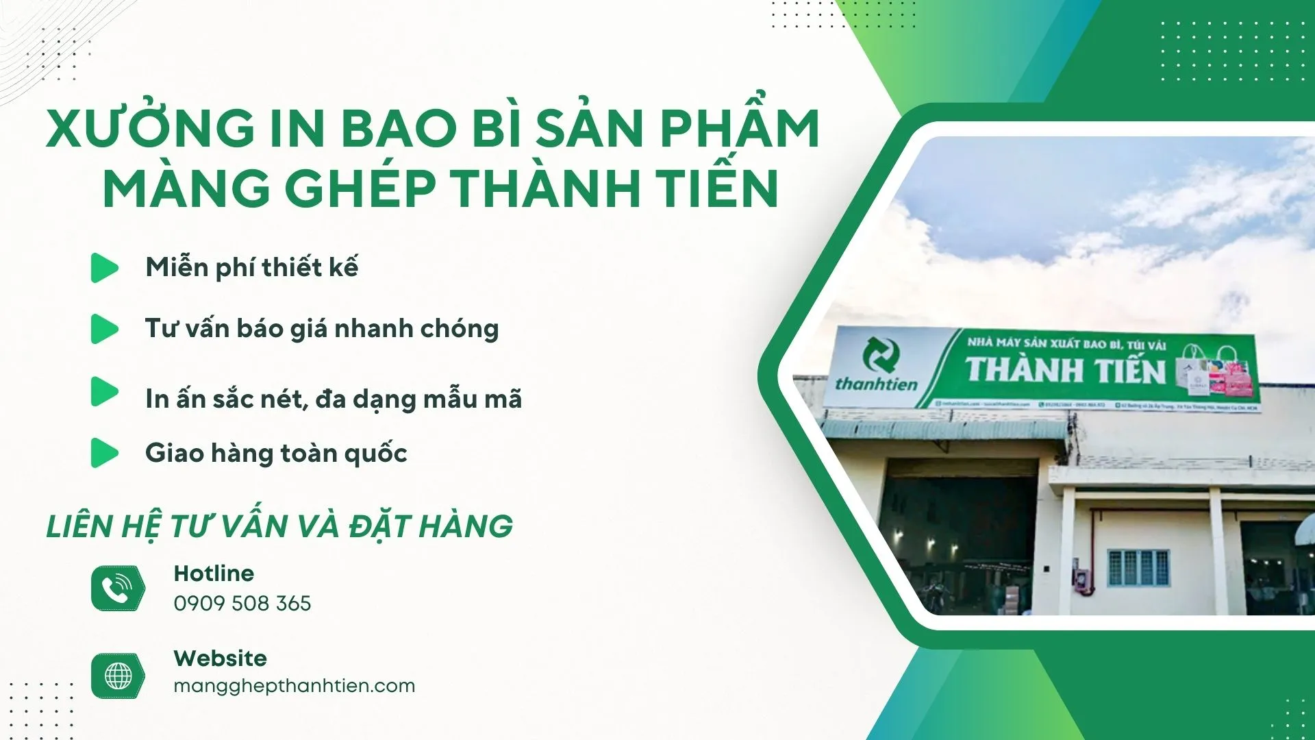 Xưởng in bao bì sản phẩm tại TPHCM