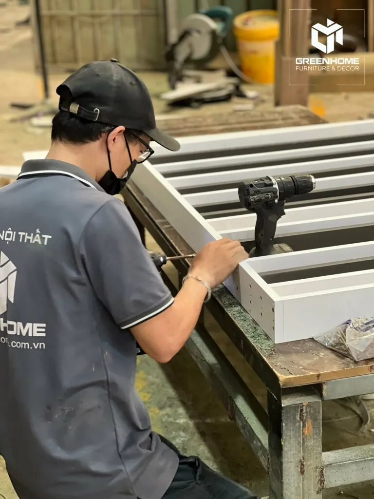 Xưởng nội thất của GreenHome