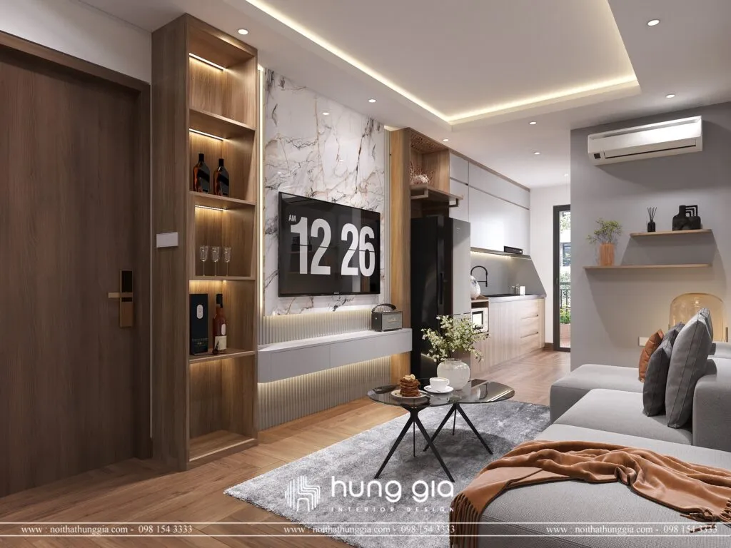 Thiết kế thi công nội thất Hưng Gia